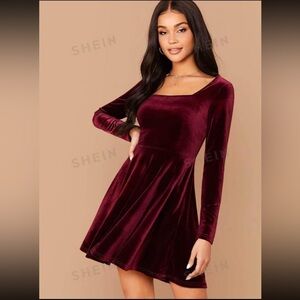 Velvet dress never worn new